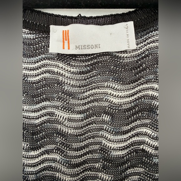 Missoni NWT Zigzag Knit Dress / Swim Cover-Up | Italian 48 | Resort Beachwear - Picture 7 of 7